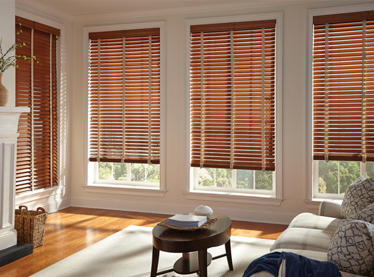 2 Presidential Wood Custom Blinds and Shades By usablinds.com
